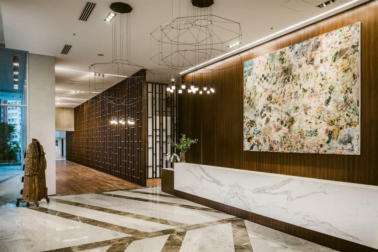 Hotel SLS Buenos Aires Puerto Madero Exterior foto The lobby of the hotel