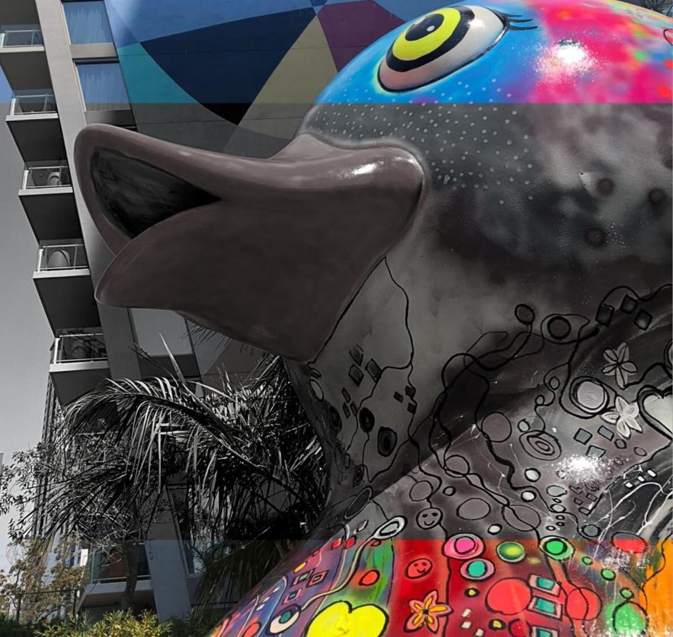 Hotel SLS Buenos Aires Puerto Madero Exterior foto The 2019 sculpture